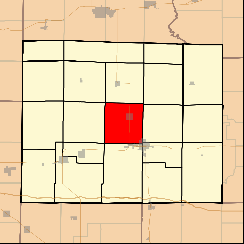 Locator map of Lamard