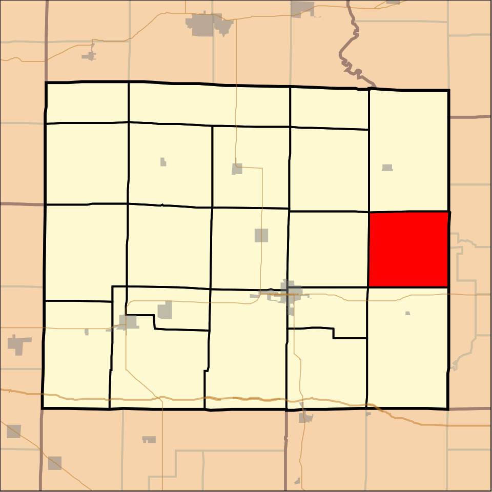 Locator map of Massilon