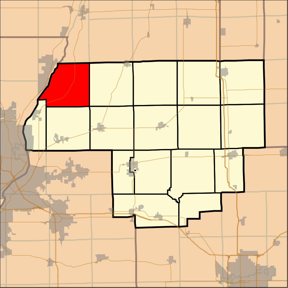 Locator map of Partridge