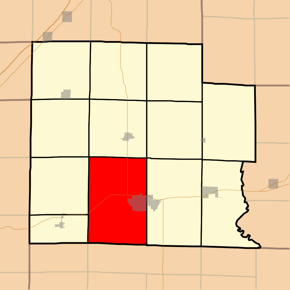 Locator map of Harter