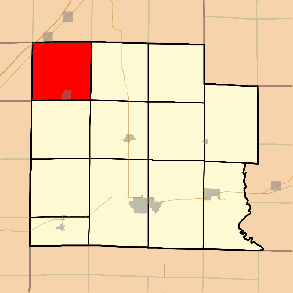 Locator map of Larkinsburg