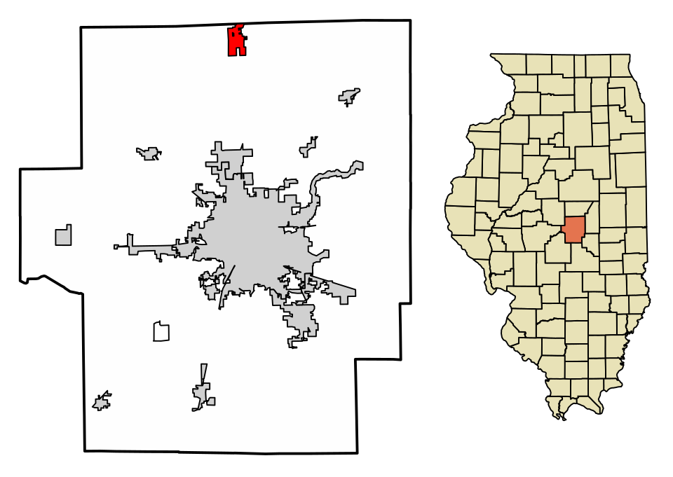 Locator map of Maroa