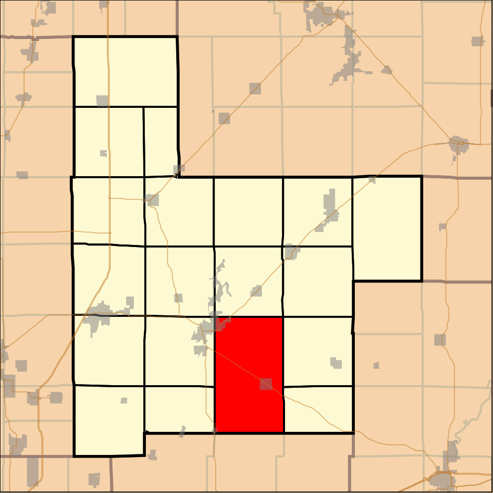 Locator map of East Fork
