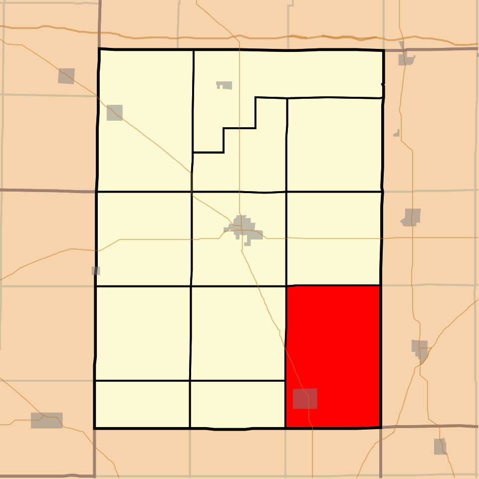 Locator map of Mayberry