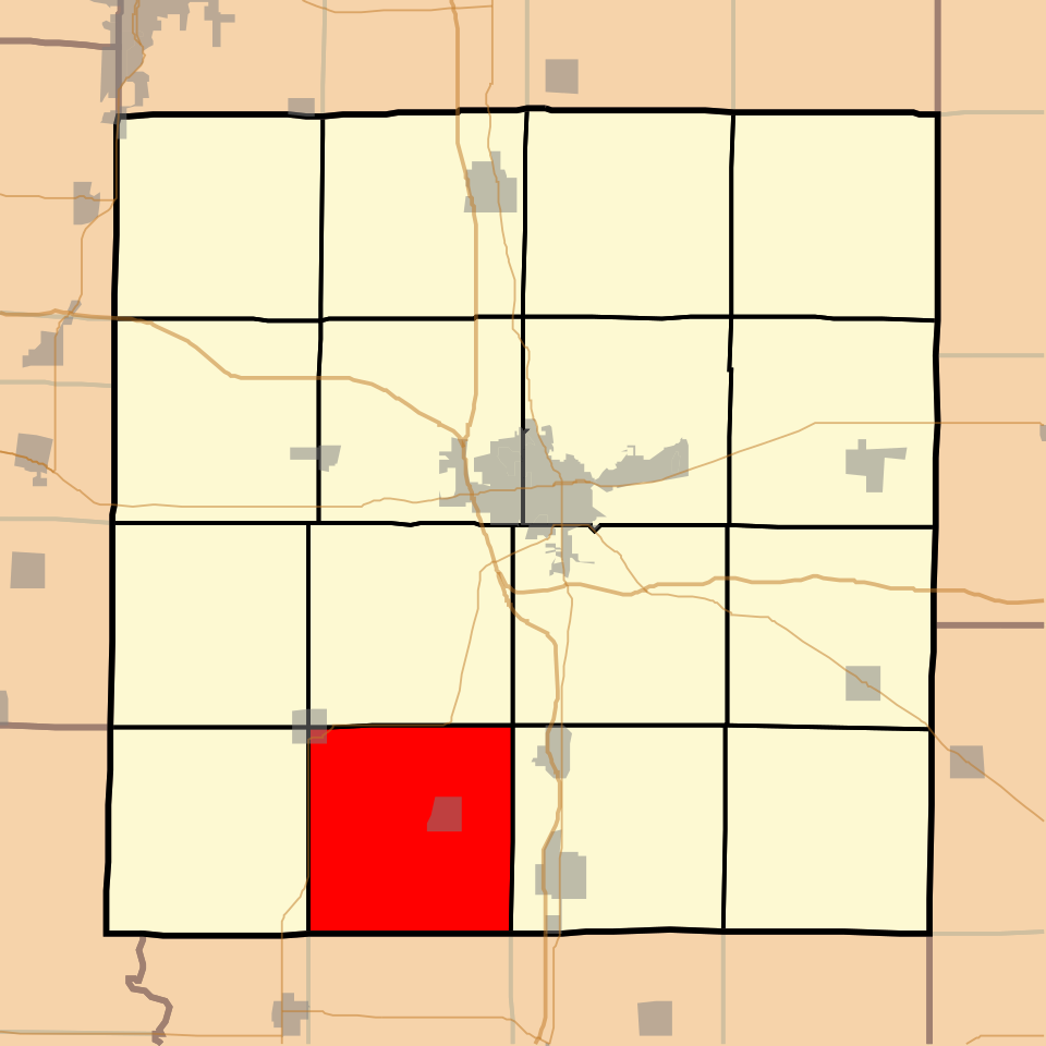 Locator map of Elk Prairie