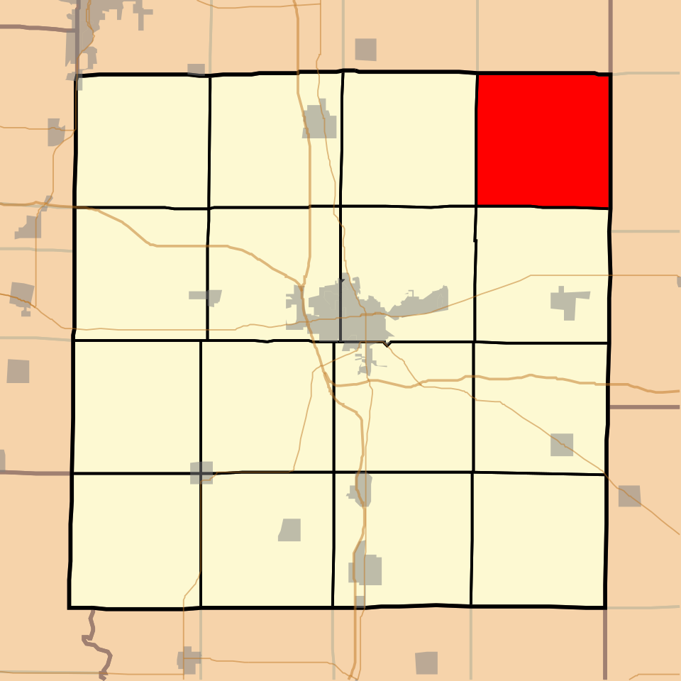 Locator map of Farrington