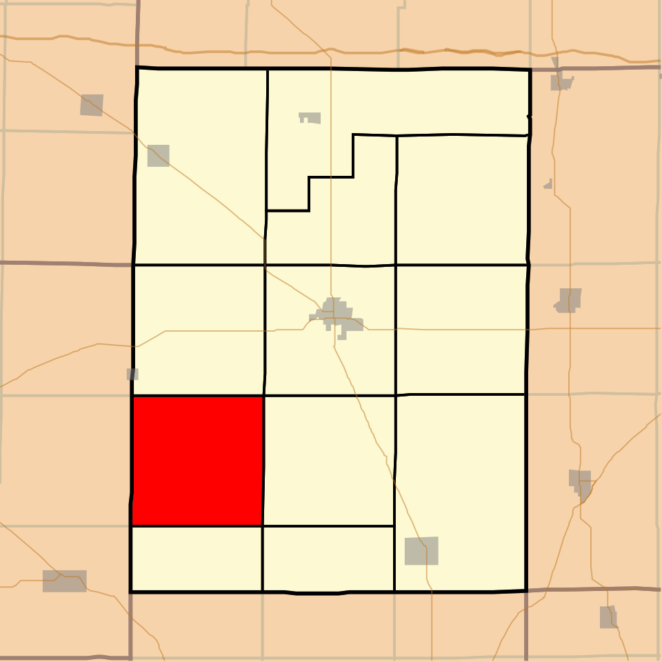 Locator map of Flannigan