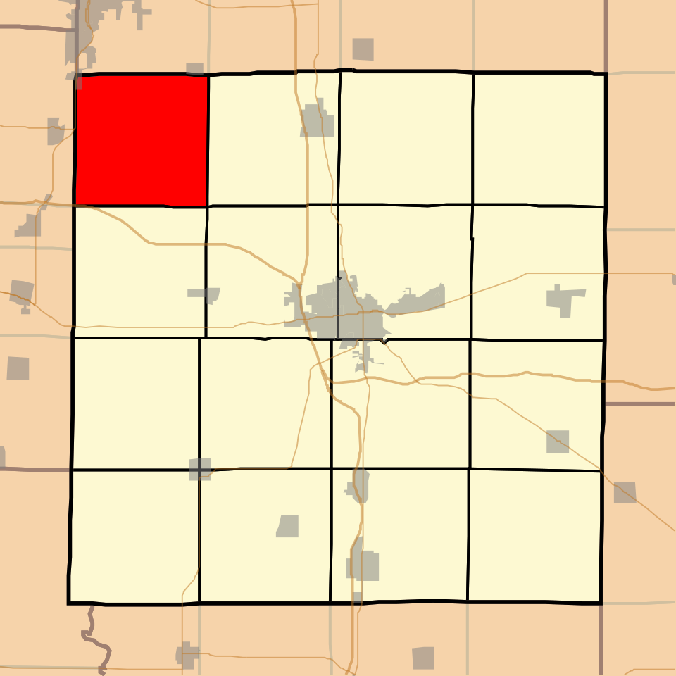 Locator map of Grand Prairie