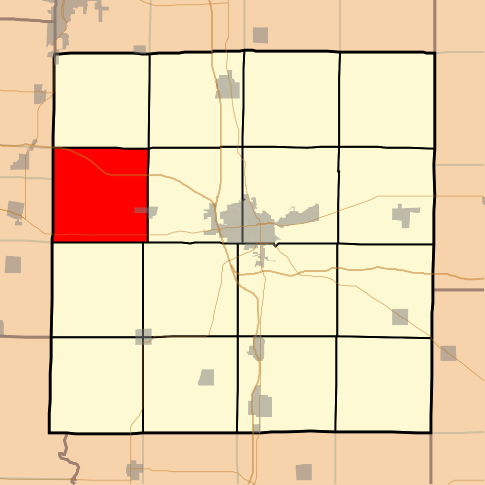 Locator map of Casner