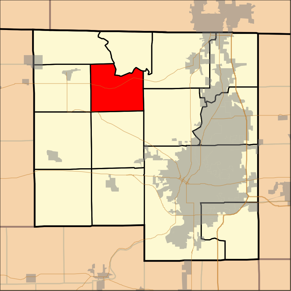 Locator map of Harrison