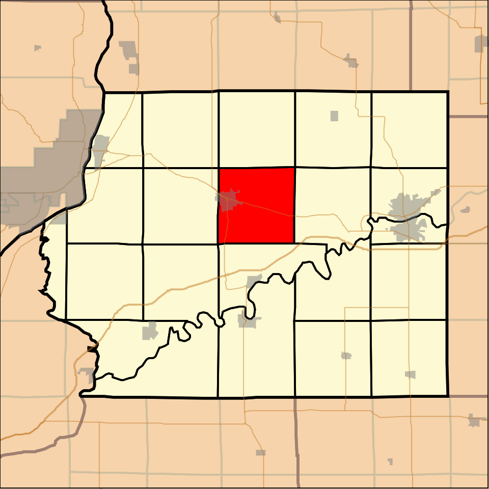 Locator map of Mount Pleasant