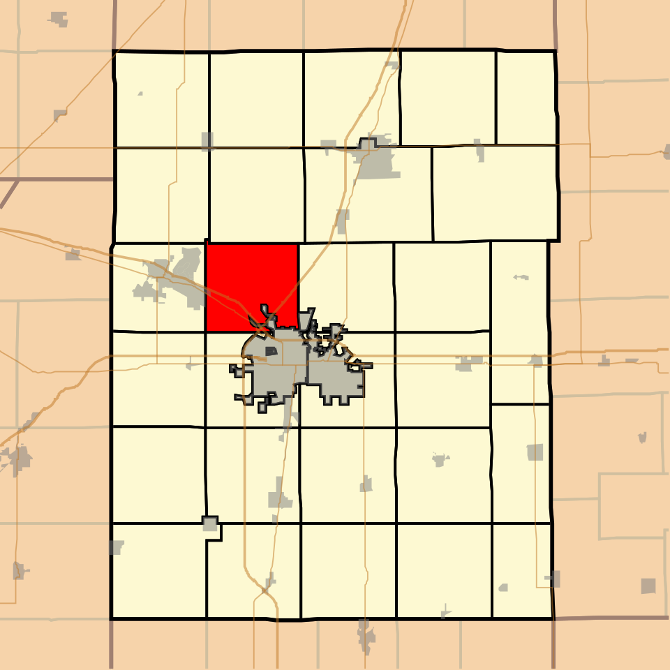 Locator map of Hensley