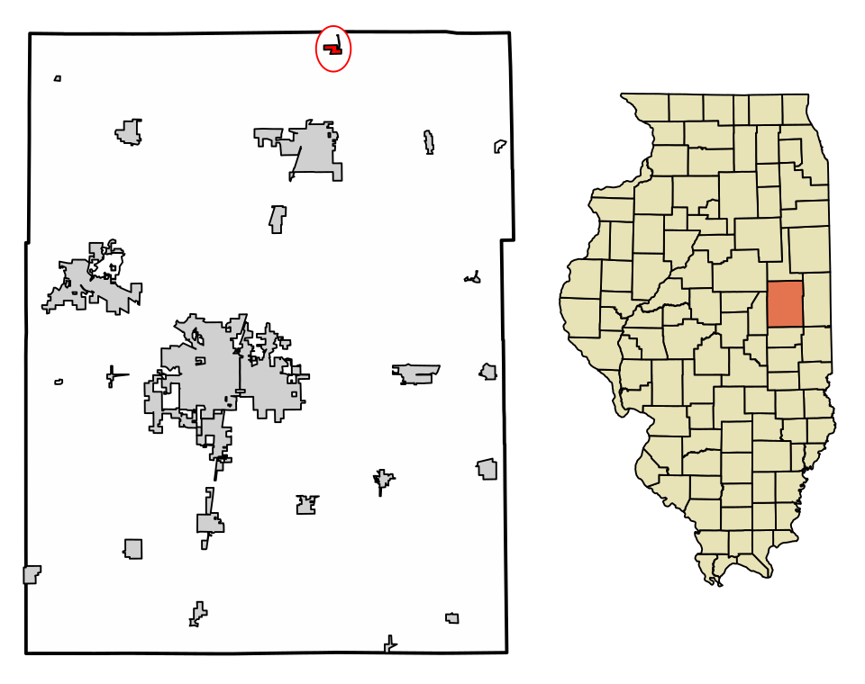 Locator map of Ludlow