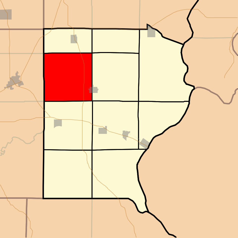 Locator map of North Fork