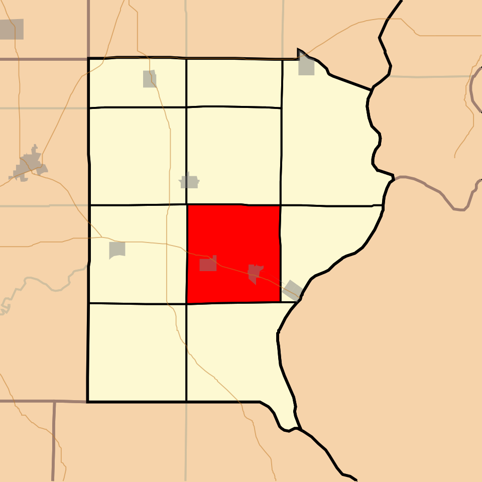 Locator map of Gold Hill