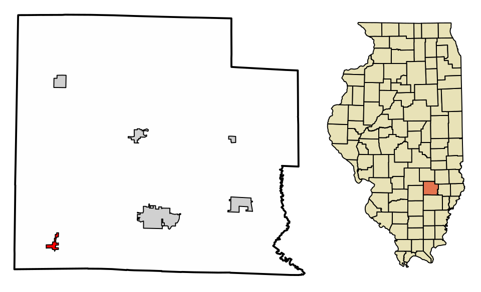 Locator map of Xenia