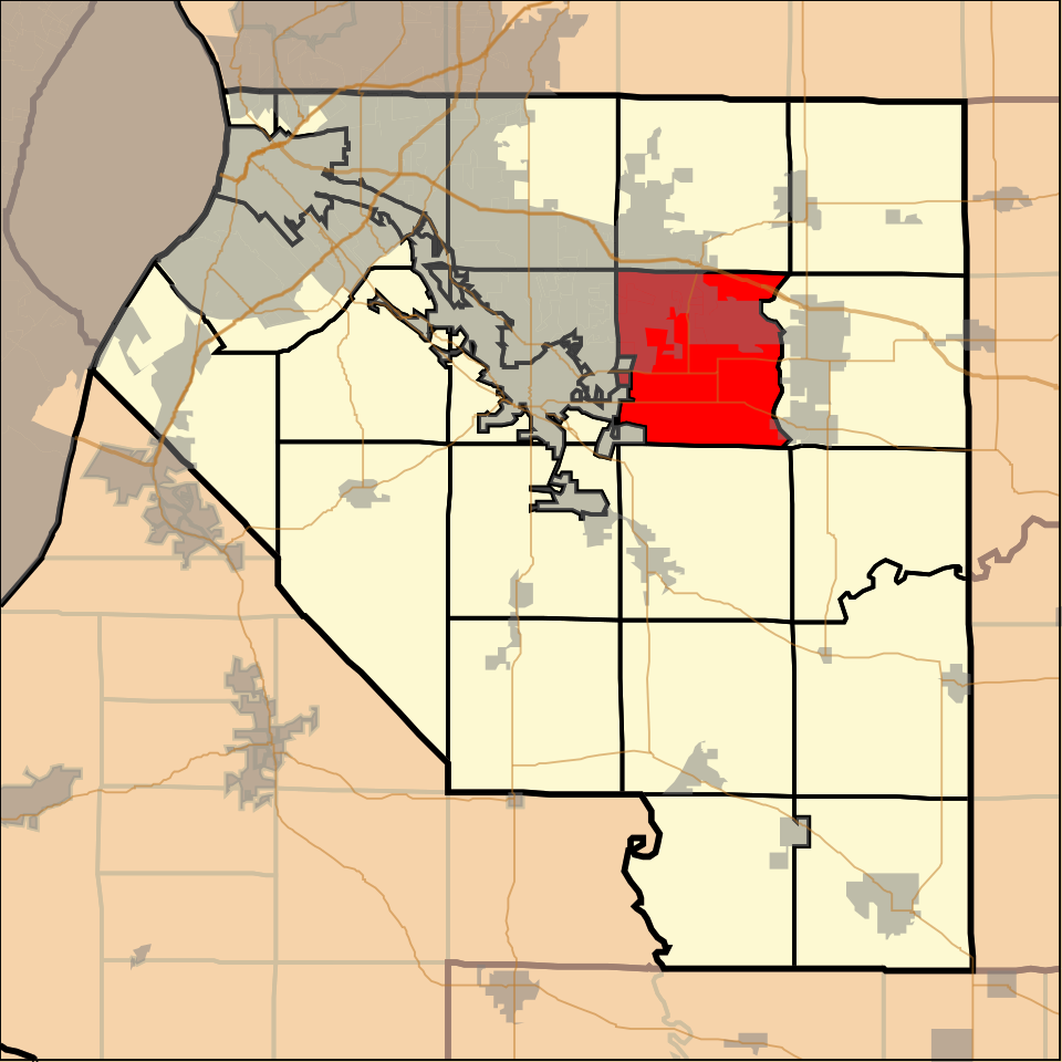 Locator map of Shiloh Valley