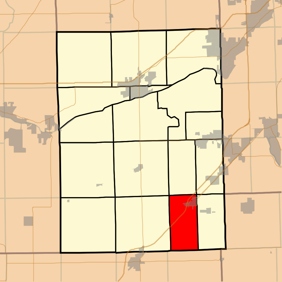 Locator map of Garfield