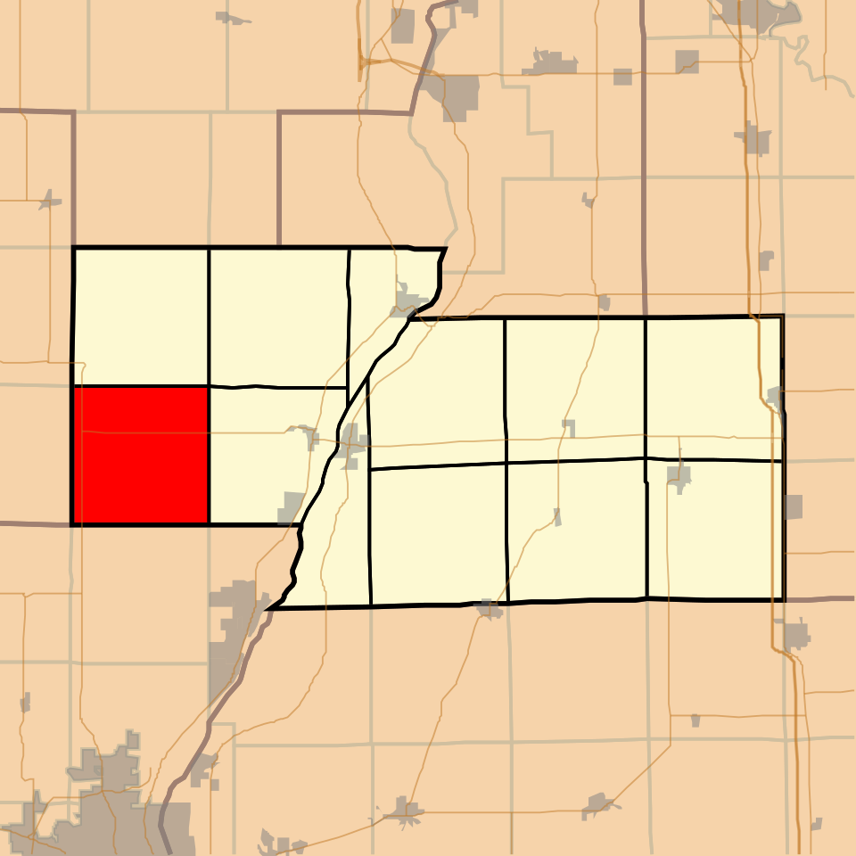 Locator map of La Prairie