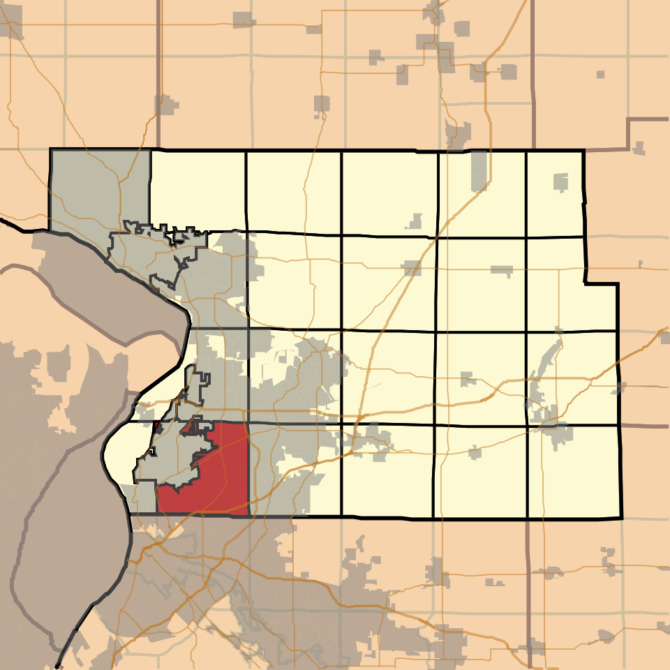 Locator map of Nameoki