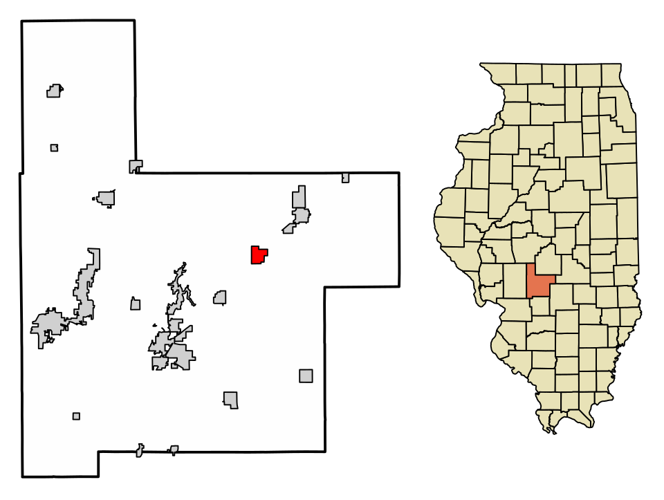 Locator map of Witt