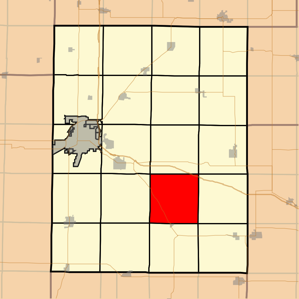 Locator map of Haw Creek