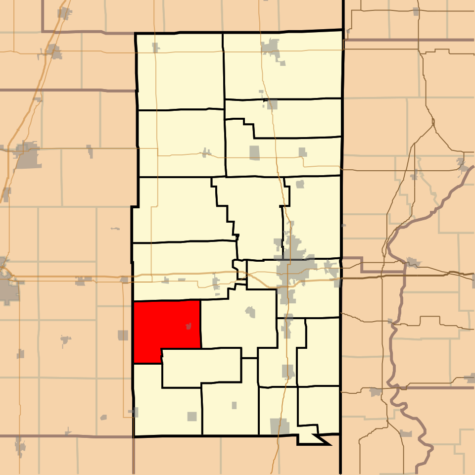 Locator map of Vance