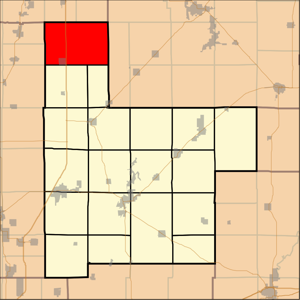 Locator map of Bois D'Arc
