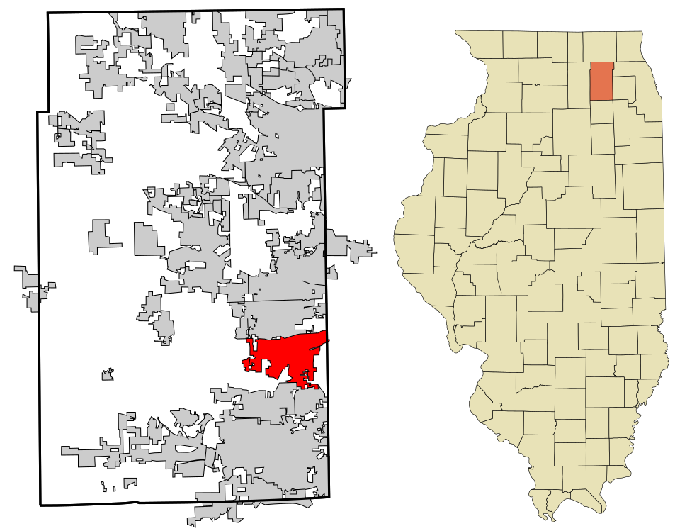 Locator map of Batavia