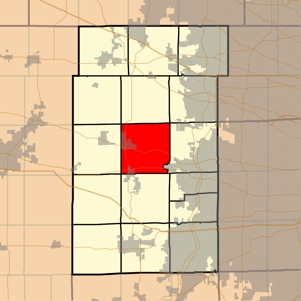 Locator map of Campton