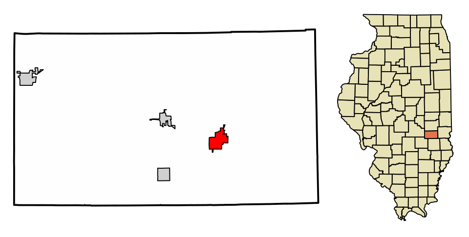 Locator map of Greenup