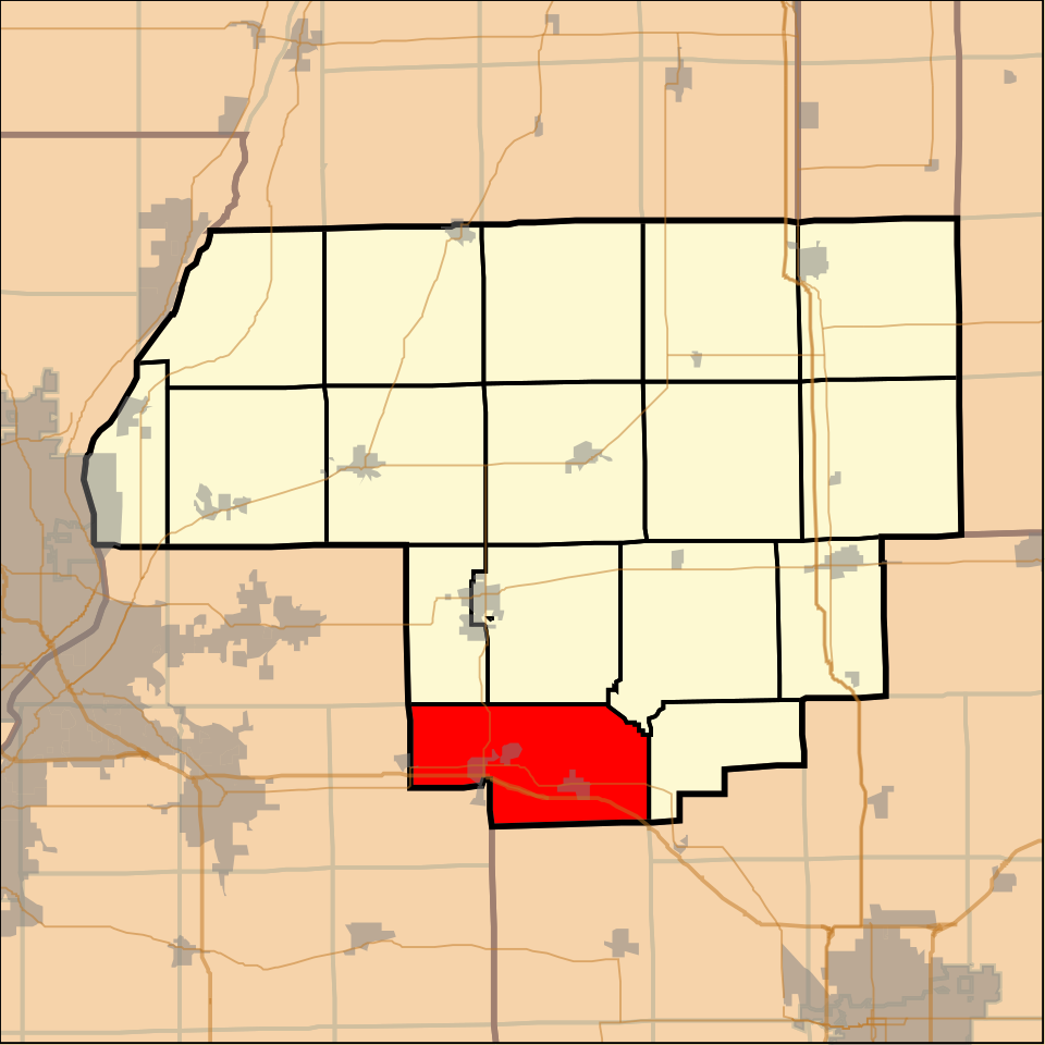 Locator map of Montgomery