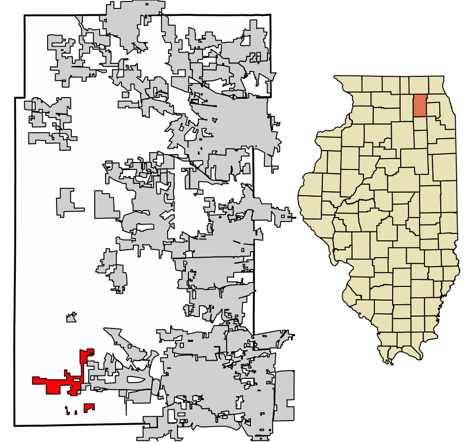 Locator map of Big Rock