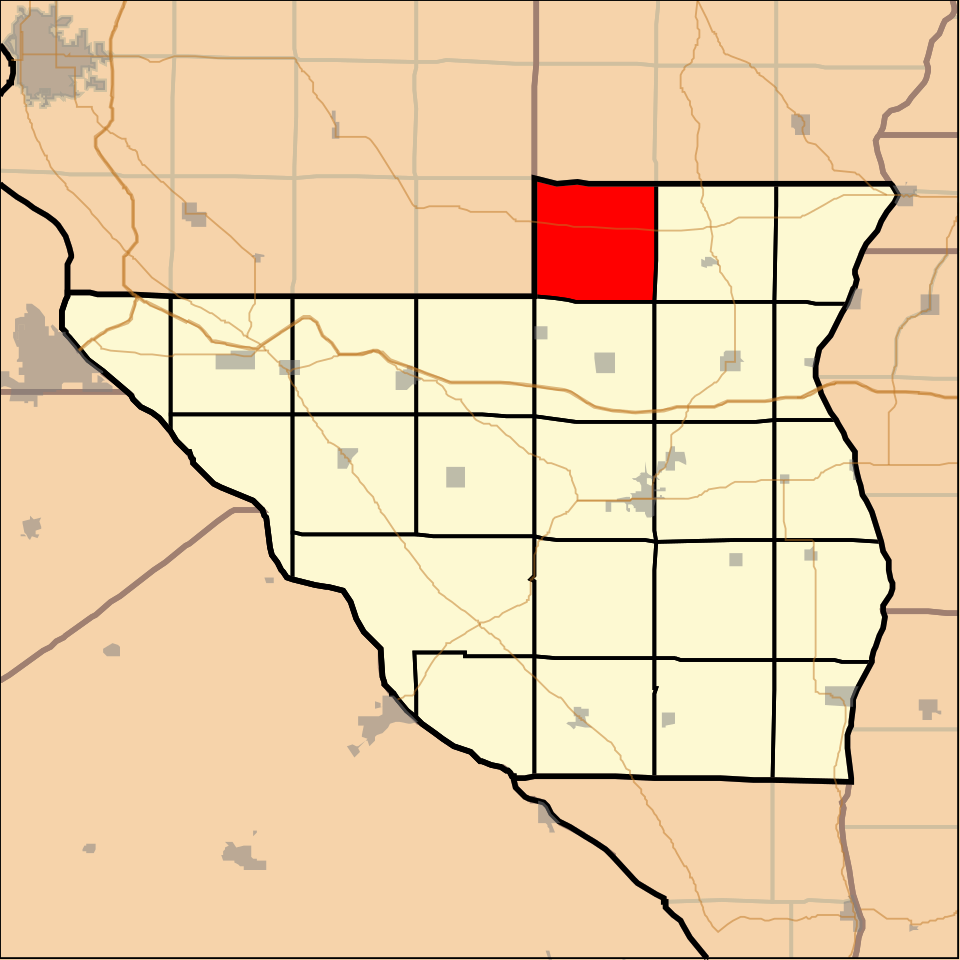 Locator map of Fairmount