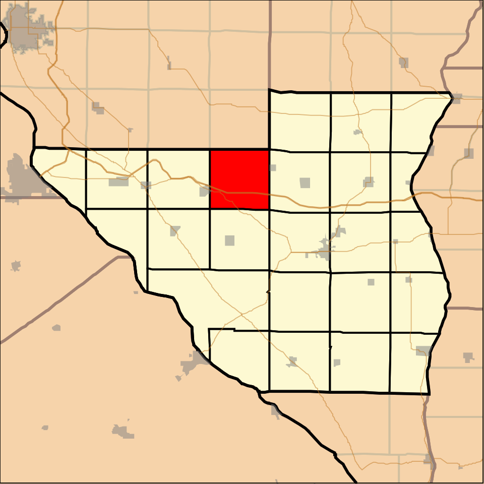 Locator map of Hadley