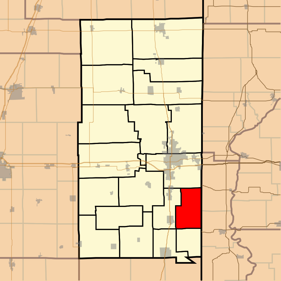 Locator map of McKendree