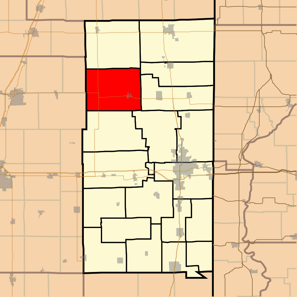 Locator map of Middlefork
