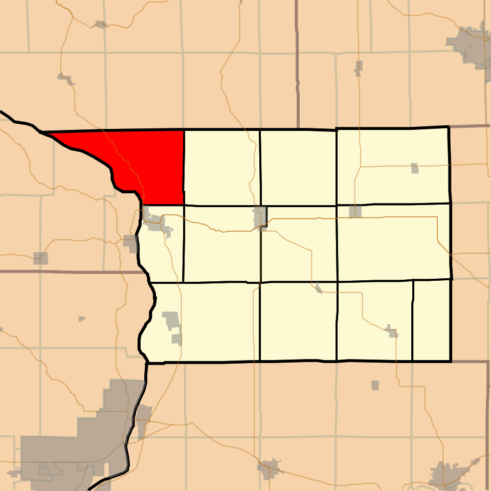 Locator map of Washington