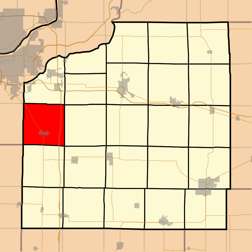 Locator map of Western