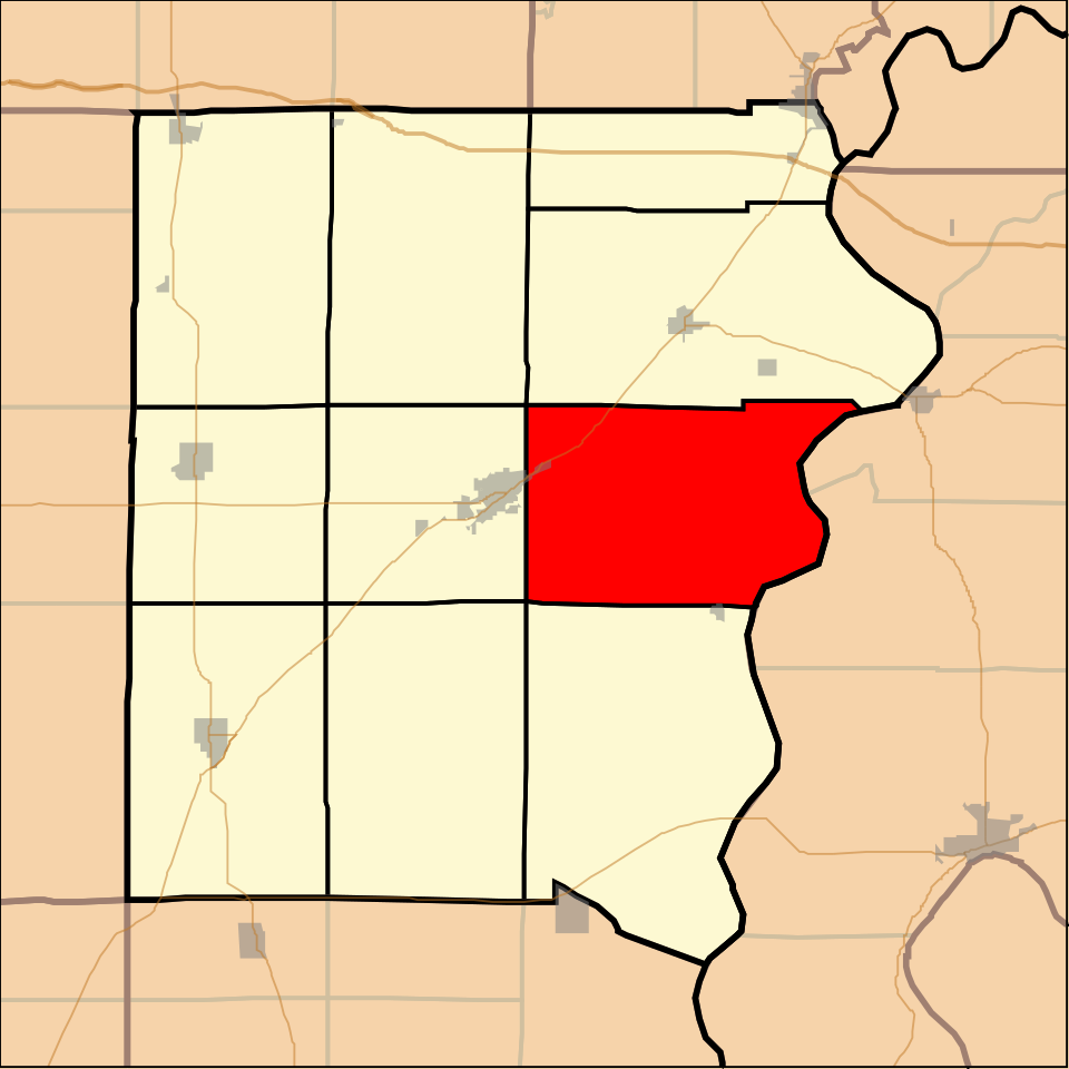 Locator map of Hawthorne