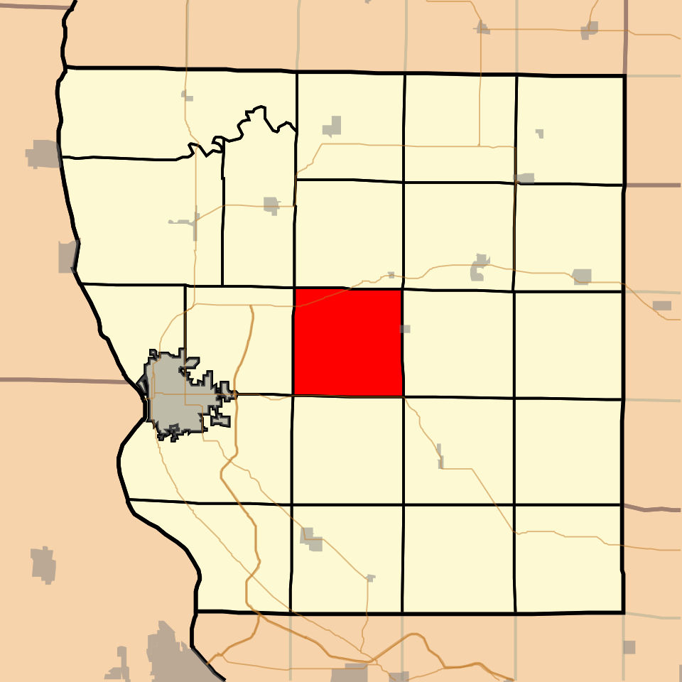 Locator map of Gilmer