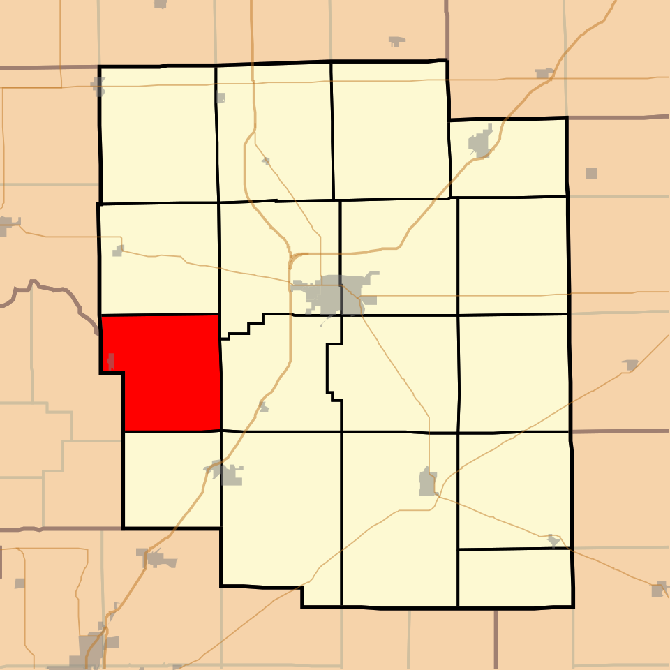 Locator map of Corwin