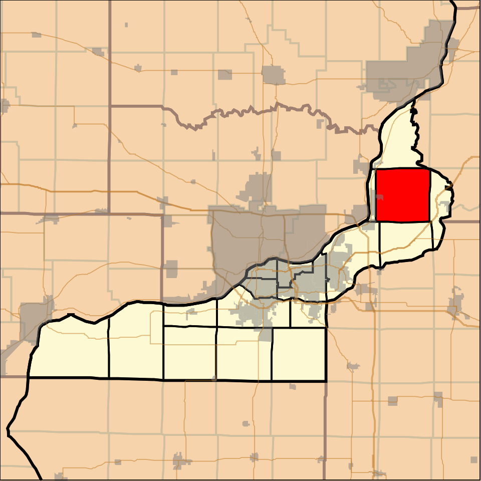 Locator map of Coe