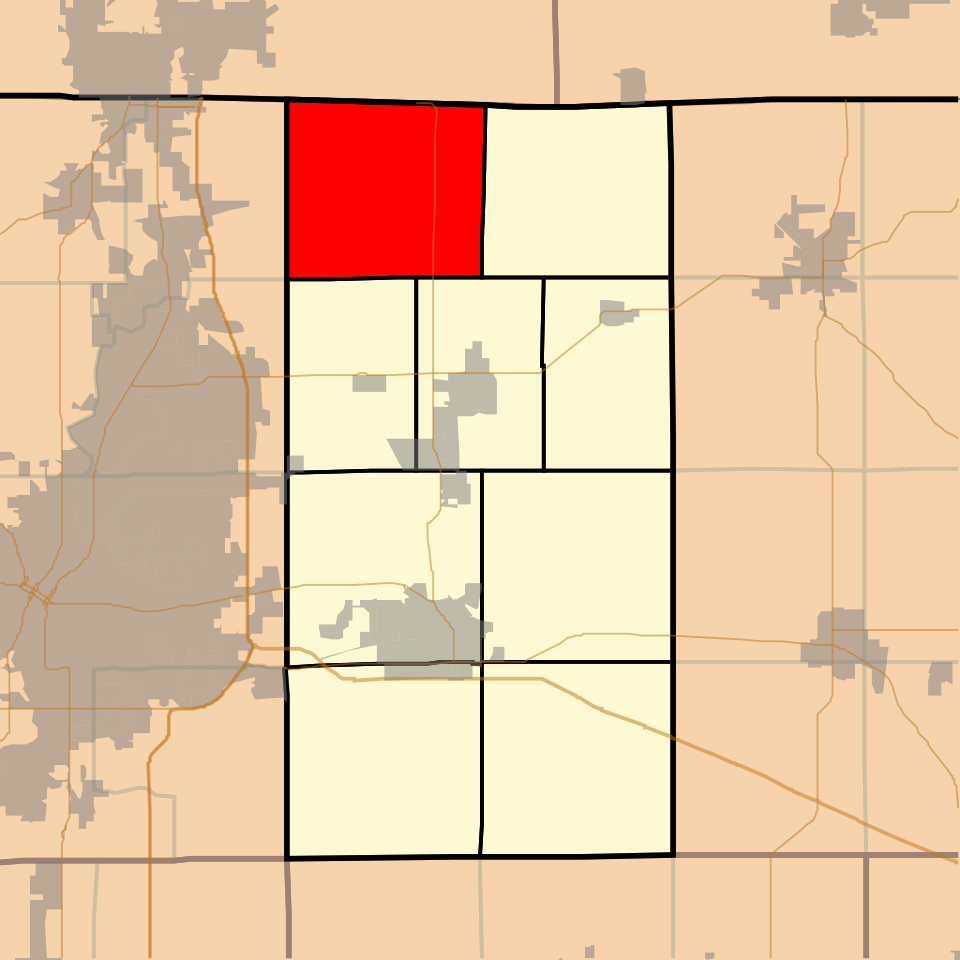 Locator map of Manchester