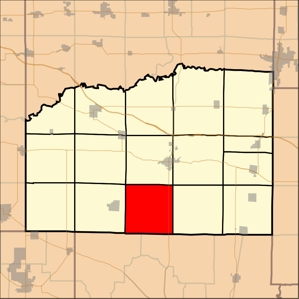 Locator map of Pilot Knob