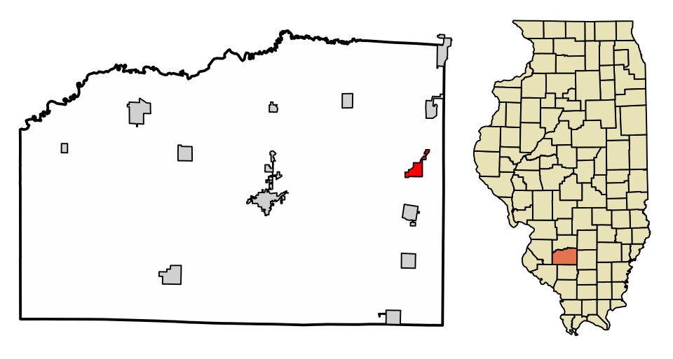 Locator map of Richview