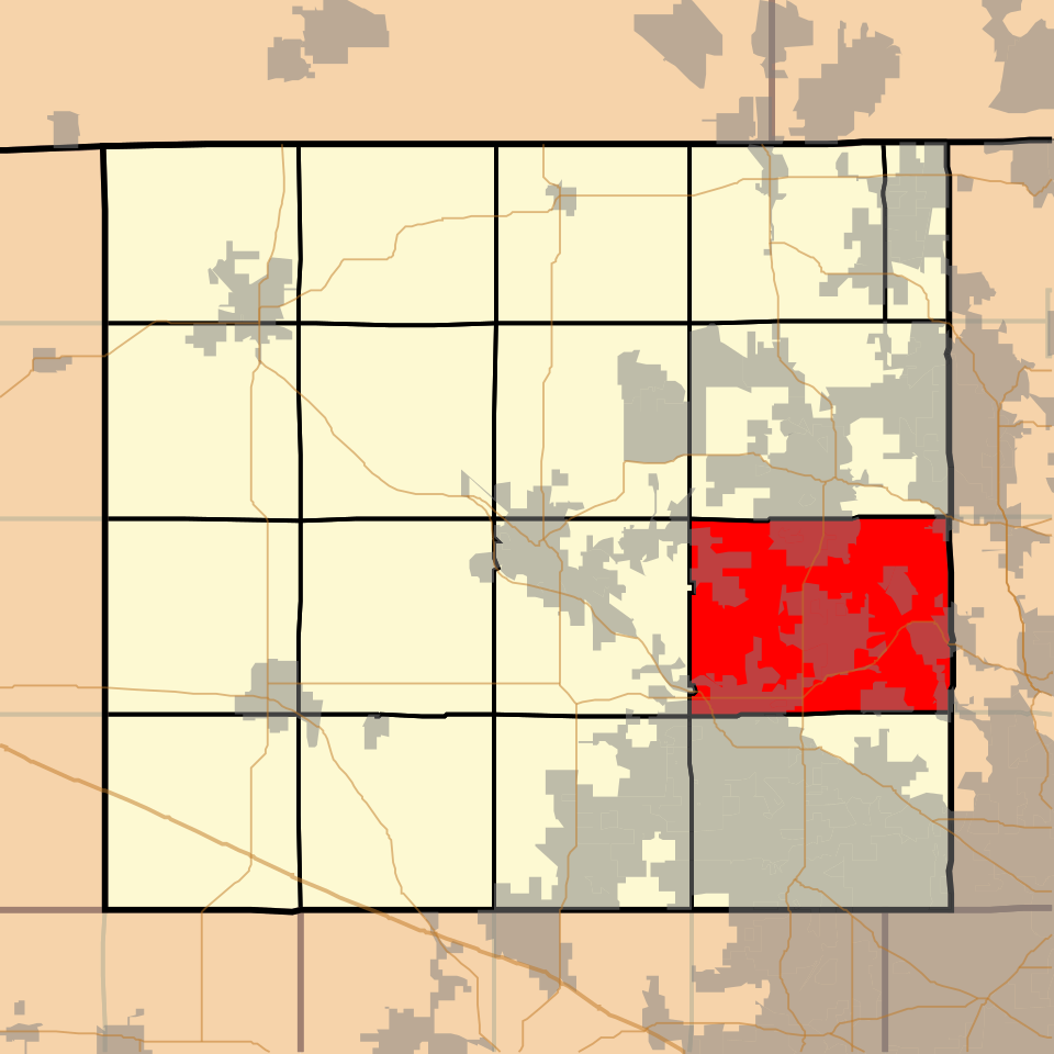 Locator map of Nunda