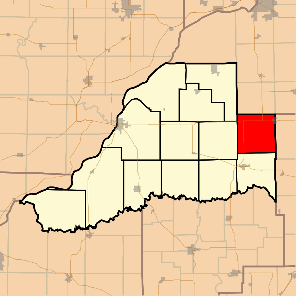 Locator map of Allens Grove