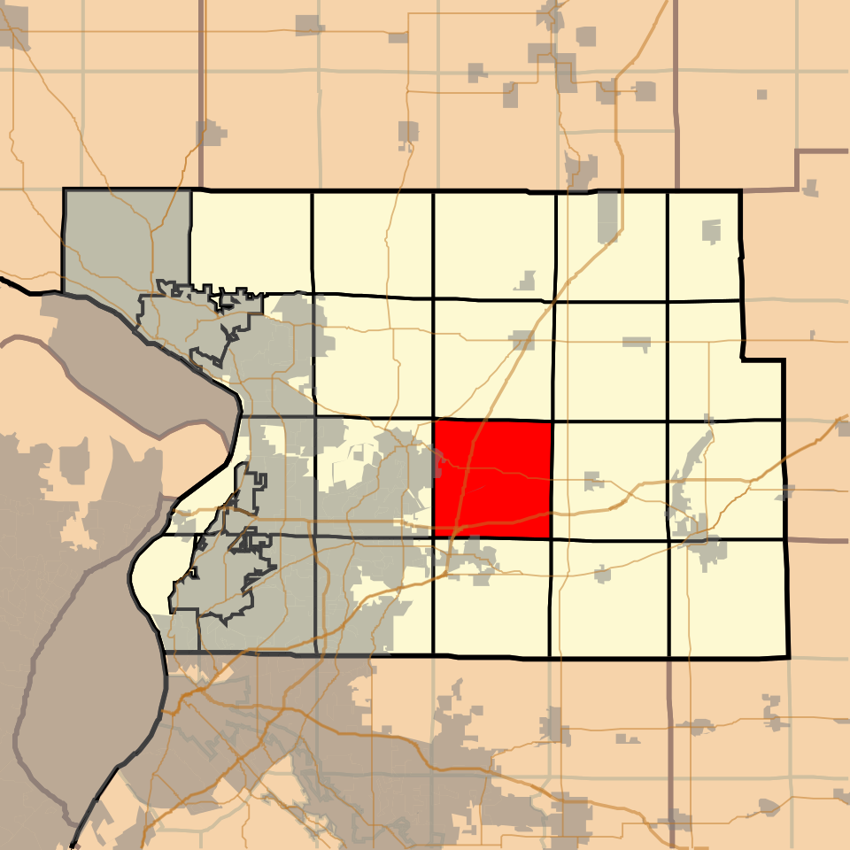 Map of Pin Oak