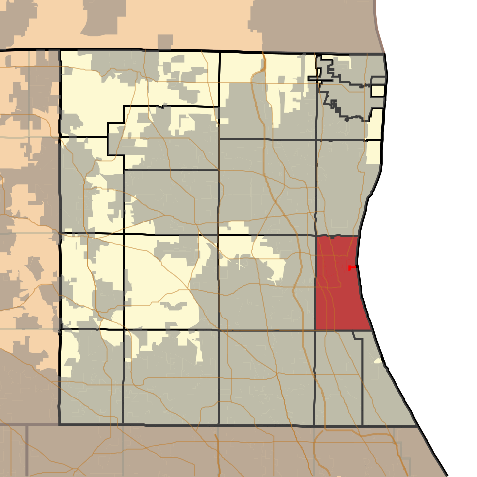 Map of Shields